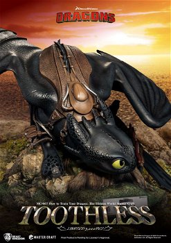 Beast Kingdom How To Train Your Dragon Master Craft Statue Toothless - 5