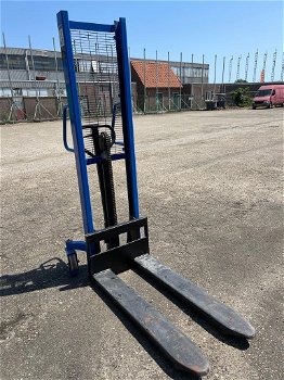 Stapelaar Handstapelaar Palletstapelaar 160 cm 1000 kg lifte - 0