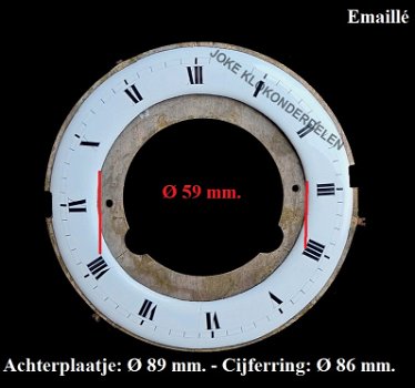 = Cijferring = Franse pendule = 49047 - 1