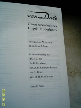 Groot woordenboek Engels-Nederlands(9066481234) uit 1989. - 1