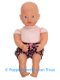 Baby Born 32 cm Jurk setje roze/roosjes - 2 - Thumbnail