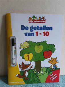 Mijn oefenschrift - De getallen van 1 - 10