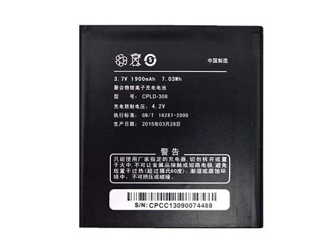 Buy COOLPAD CPLD-308 COOLPAD 3.7V 1900mAh/7.03WH Battery - 0