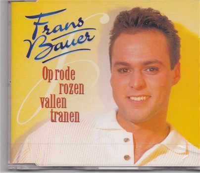 Frans Bauer – Op Rode Rozen Vallen Tranen (2 Track CDSingle) Nieuw - 0