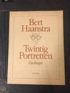 Bert Haanstra - Twintig Portretten een therapie -Tekeningen en teksten