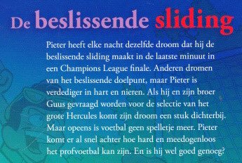 DE BESLISSENDE SLIDING - Joep van Deudekom (2) - 1