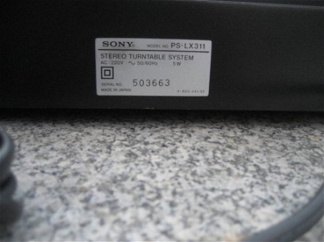 Platenspeler Sony PS-LX311 - 4