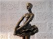 Beeld van een ballerina, gietijzer - 2 - Thumbnail