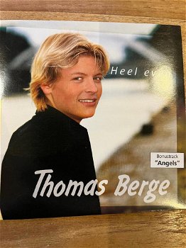 Thomas Berge - Heel Even (2 Track CDSingle) Nieuw - 0