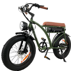 BEZIOR XF001 Plus Electric Mountain Bike 20*4.0 inch Fat Tire 48V