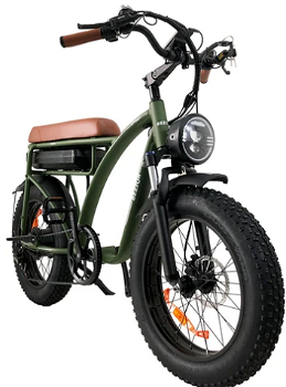 BEZIOR XF001 Plus Electric Mountain Bike 20*4.0 inch Fat Tire 48V - 2