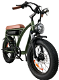 BEZIOR XF001 Plus Electric Mountain Bike 20*4.0 inch Fat Tire 48V - 2 - Thumbnail