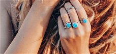 Buy Sterling Silver Turquoise Ring at Wholesale Prices from Rananjay Exports