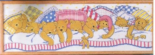 Borduurpakket Bedtime Bears - 1