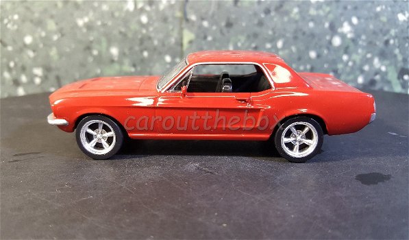 Ford Mustang 1968 rood 1/43 Norev - 0