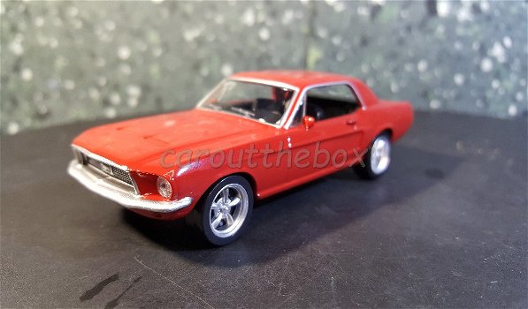 Ford Mustang 1968 rood 1/43 Norev - 1