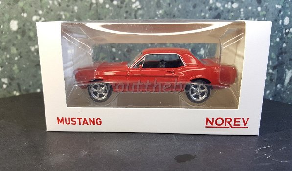 Ford Mustang 1968 rood 1/43 Norev - 3