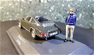 Porsche 911 Le Mans met figuur 1/43 Schuco - 2 - Thumbnail