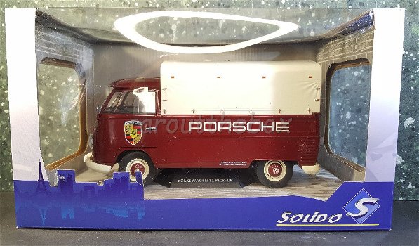 VW T1 pick-up PORSCHE SERVICE 1/18 Solido - 3