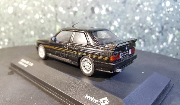 BMW Alpine B6 zwart 1/43 Solido - 2