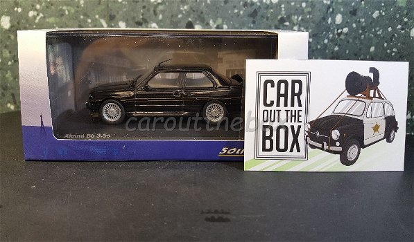 BMW Alpine B6 zwart 1/43 Solido - 4