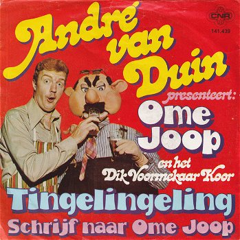 André van Duin Presenteert: Ome Joop En Het Dik Voormekaar Koor – Tingelingeling (Vinyl/Single - 0