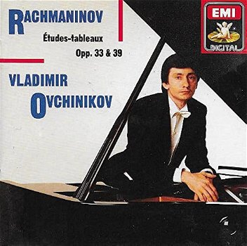 Vladimir Ovchinikov - Rachmaninov Études-Tableaux Opp. 33 & Op. 39 (CD) Nieuw - 0