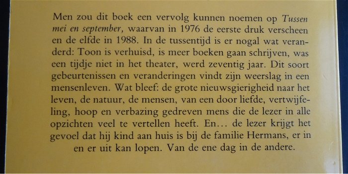 Te koop het boek Een Mooie Dag: Dagboek van Toon Hermans. - 3