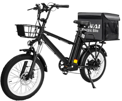 GUNAI GN66 Electric Cargo Bike with Box 20*3.0in Tire 48V - 0