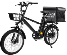 GUNAI GN66 Electric Cargo Bike with Box 20*3.0in Tire 48V