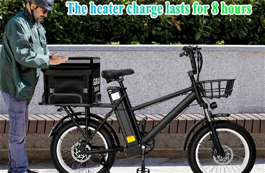 GUNAI GN66 Electric Cargo Bike with Box 20*3.0in Tire 48V - 4