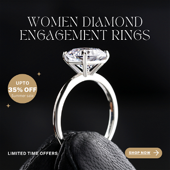 Buy Women Diamond Engagement Rings Online - Grand Diamonds - 0