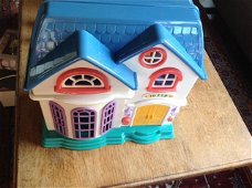 playmobile huis 16328 - gemakkelijk om mee te nemen - uitklapbaar