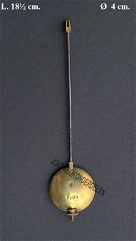 = Slinger = Franse pendule = 49092 - 0