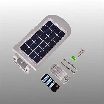 Buitenlamp solar LED 1000 lm instelbaar - 1