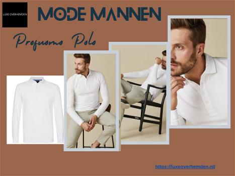 Profuomo poloshirt: perfect voor elke gelegenheid - 0