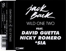 Jack Back Feat. David Guetta, Nicky Romero & Sia – Wild One Two (2 Track CDSingle) Nieuw