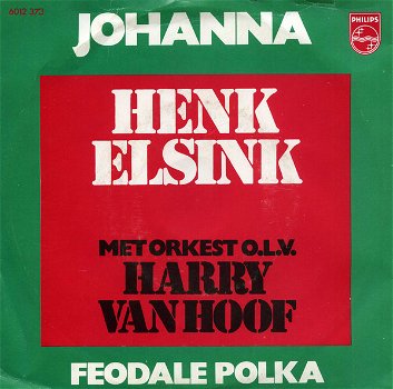 Henk Elsink – Johanna (Vinyl/Single 7 Inch) - 0