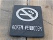 Roken verboden , leisteen - 2 - Thumbnail