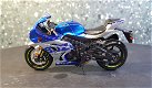 Suzuki GSX-R 1000 R 2021 blauw 1:18 Bburago B073 - 0 - Thumbnail