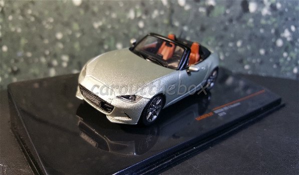 Mazda MX-5 roadster 2019 beige 1/43 Ixo - 1