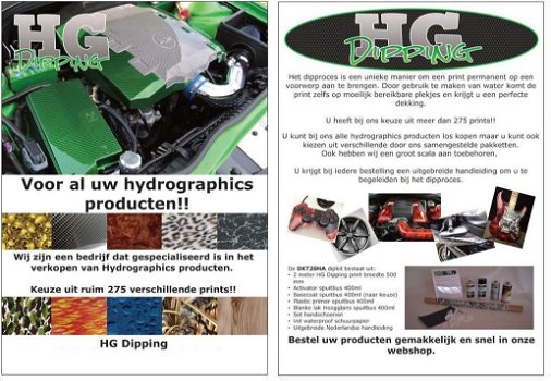 Customize uw gitaar met de HG Dipping kit. - 2