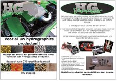 Dip it met HG Dipping kit!! Uw hydrographics leverancier!
