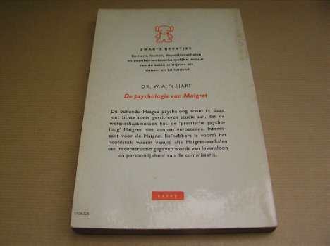 De psychologie van Maigret- Dr. W.A. 't Hart - 1