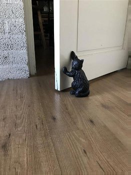 deurstopper van een kat , poes - 4