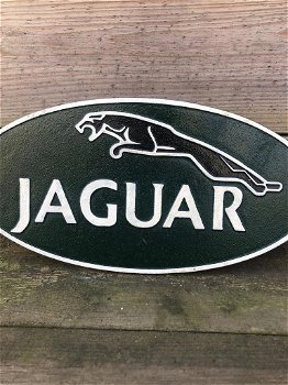 Wandbord Jaguar , decoratie , kado - 2