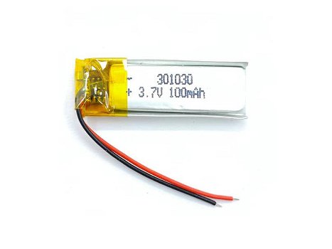 New battery 100mAh 3.7V for YUHUIDA 301030 - 0