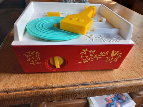 fisher price pick - up , retro met div. plaatjes - 0