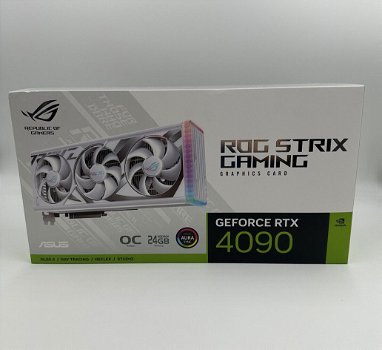 ASUS ROG Strix GeForce RTX 4090 witte editie grafische kaart - 0