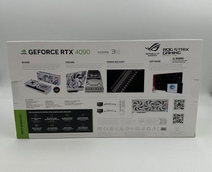 ASUS ROG Strix GeForce RTX 4090 witte editie grafische kaart - 1